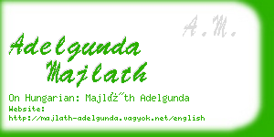 adelgunda majlath business card